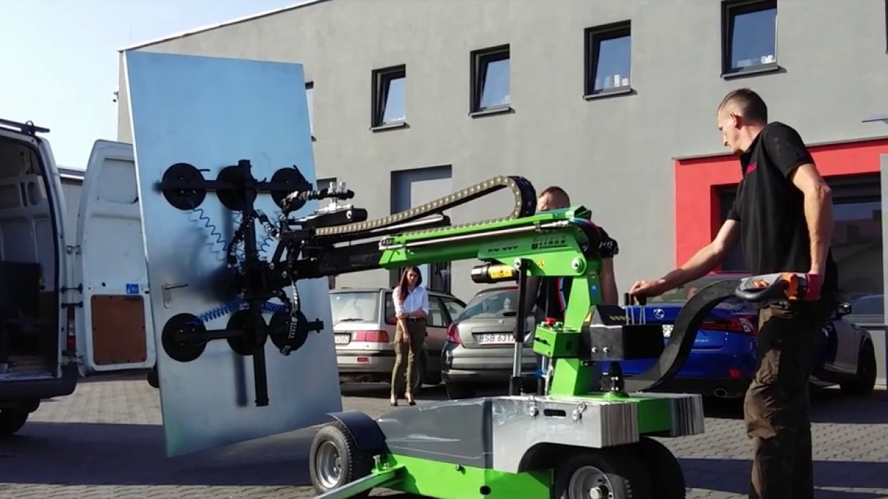 Wyciąganie drzwi przeciwpożarowych manipulator BEFARD XC600