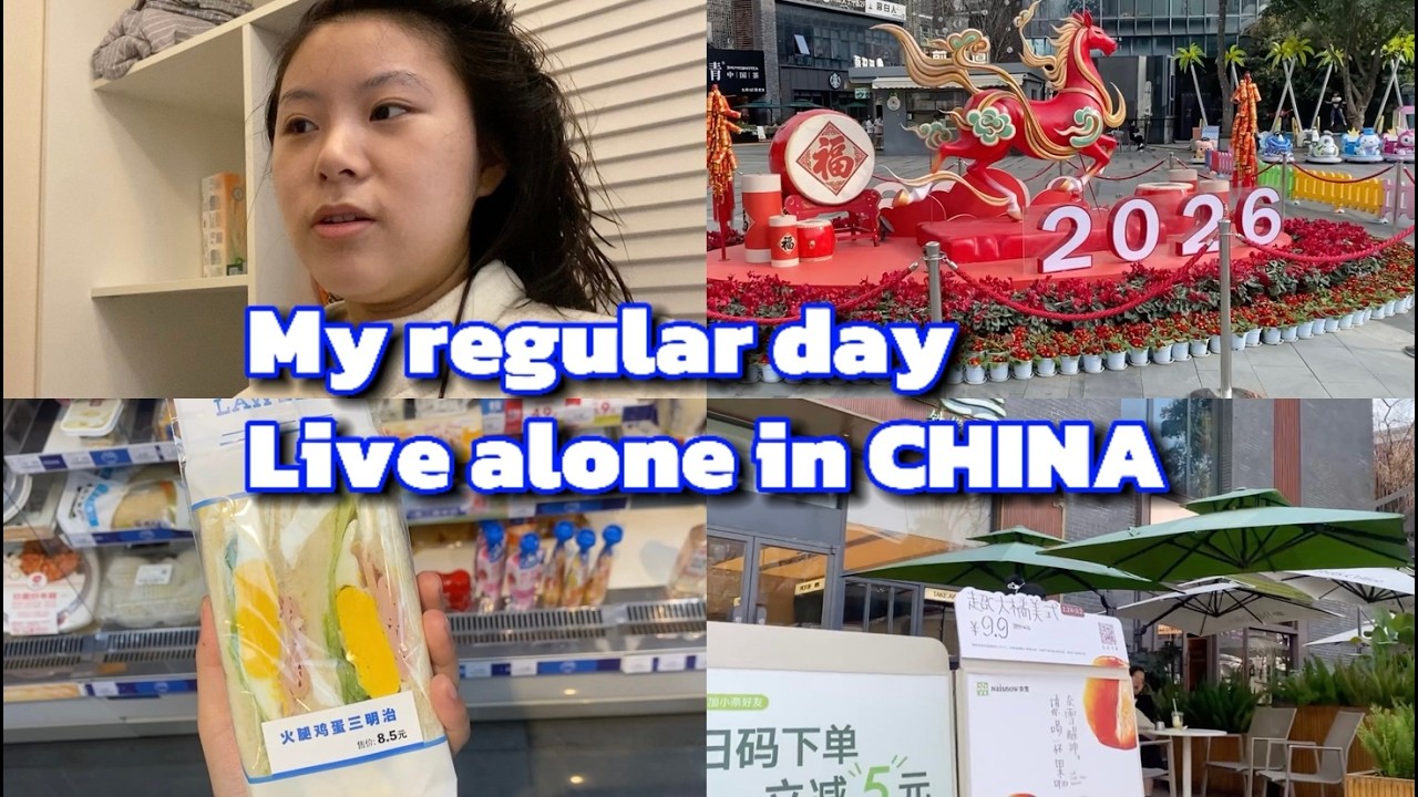 How is my regular day in China? (vlog)