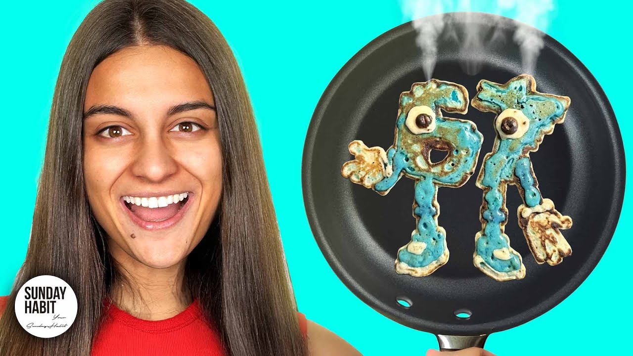 PANCAKE ART CHALLENGE ТРЕНДОВЕ