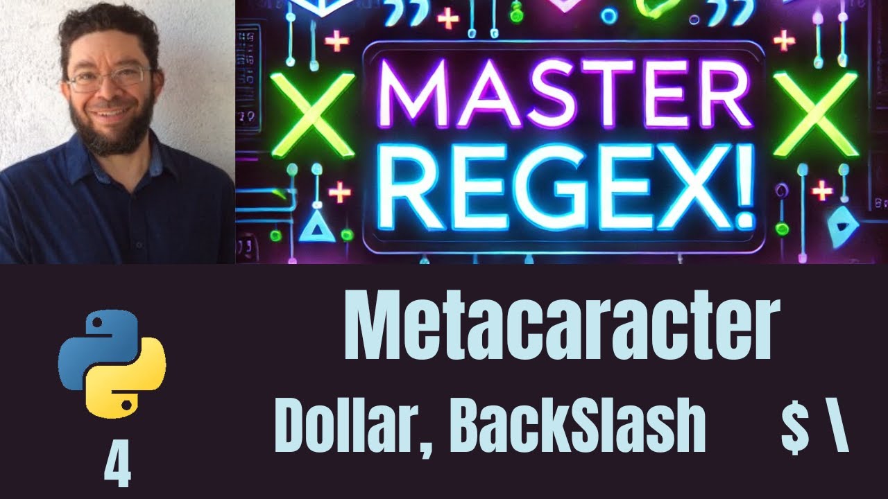 Metacaracter Dollar y BackSlash $ \, - 4 - Expresiones Regulares regular expressions