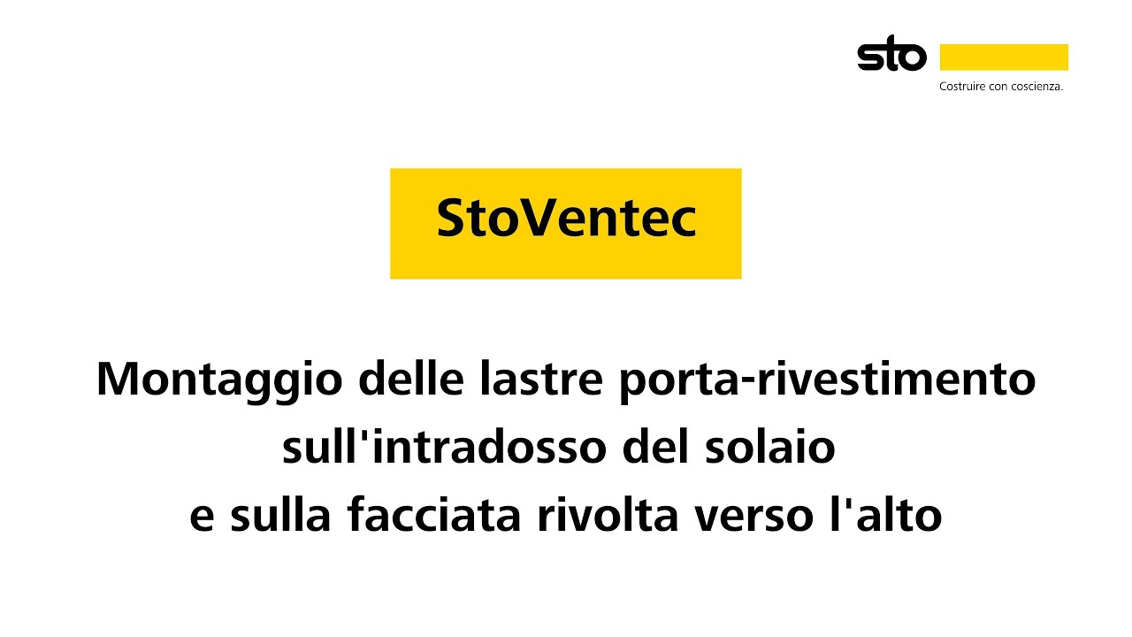 14 Montaggio delle lastre porta rivestimento sull'intradosso del solaio e sulla facciata rivolta ver