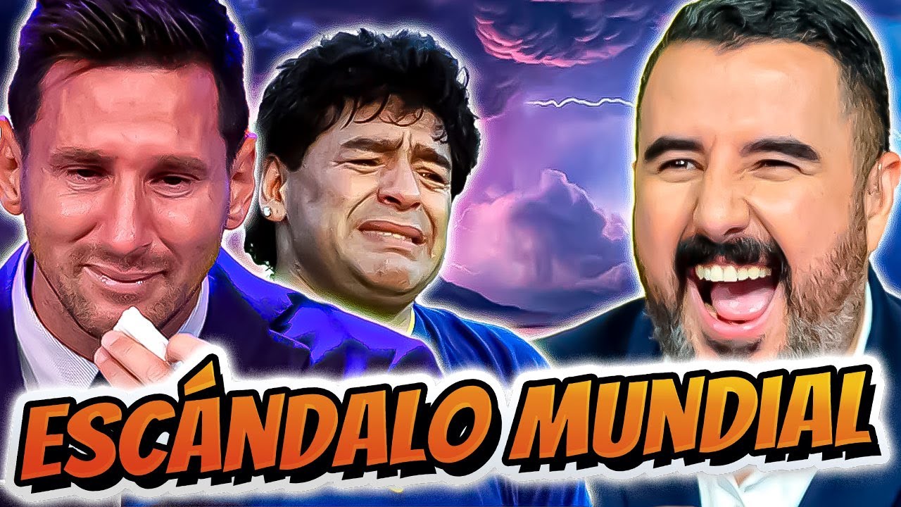 ALVARO MORALES vs MARADONA y MESSI: “TRAMPOSOS y DOPADOS” PRENSA MEXICANA ATACA IDOLOS de ARGENTINA
