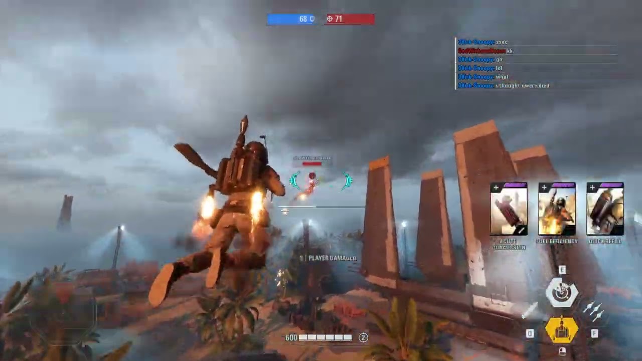 Boba Snoopy vs Boba GodWithoutName | SWBF2