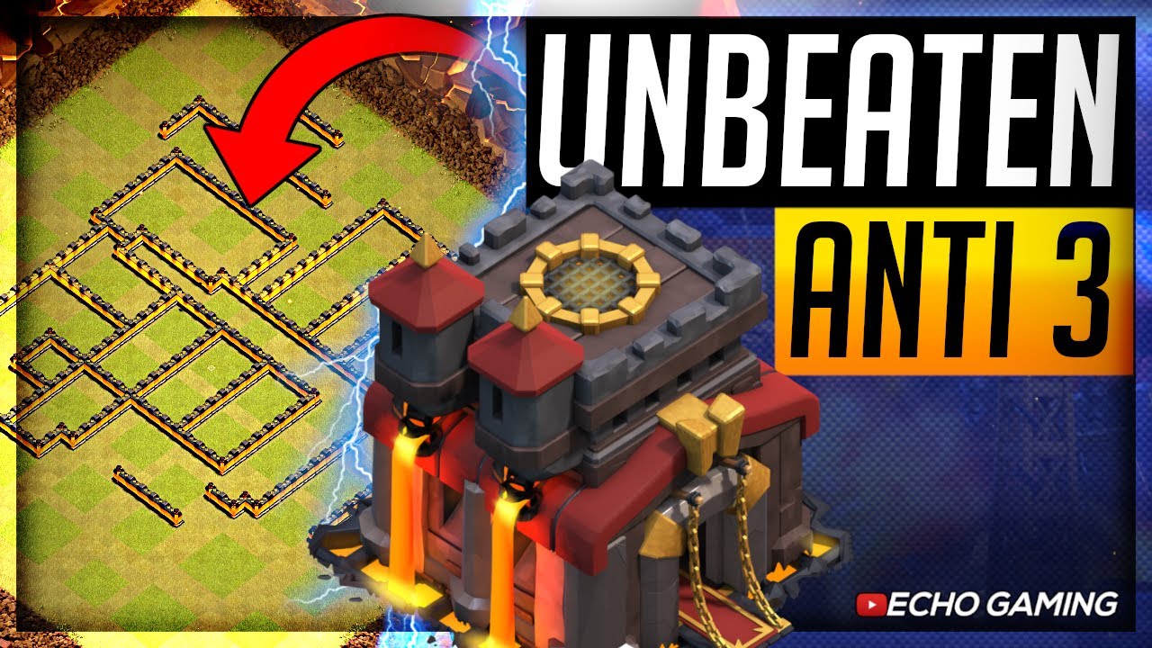 This Unbeaten Town Hall 10 Base is straight NASTY