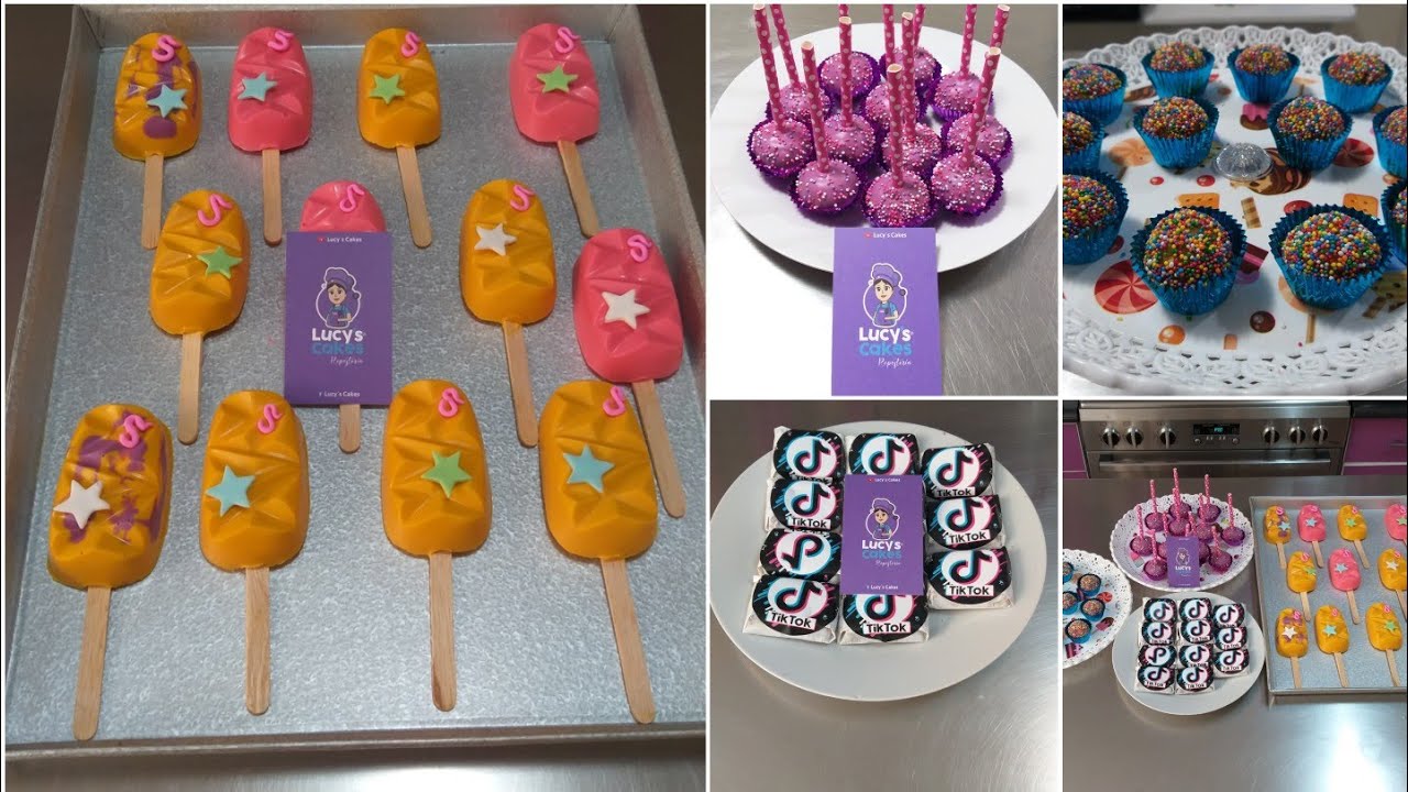 Lace pops | trufas | cookies pops | sublimes | souvenirs de tik tok | chocolatería artesanal