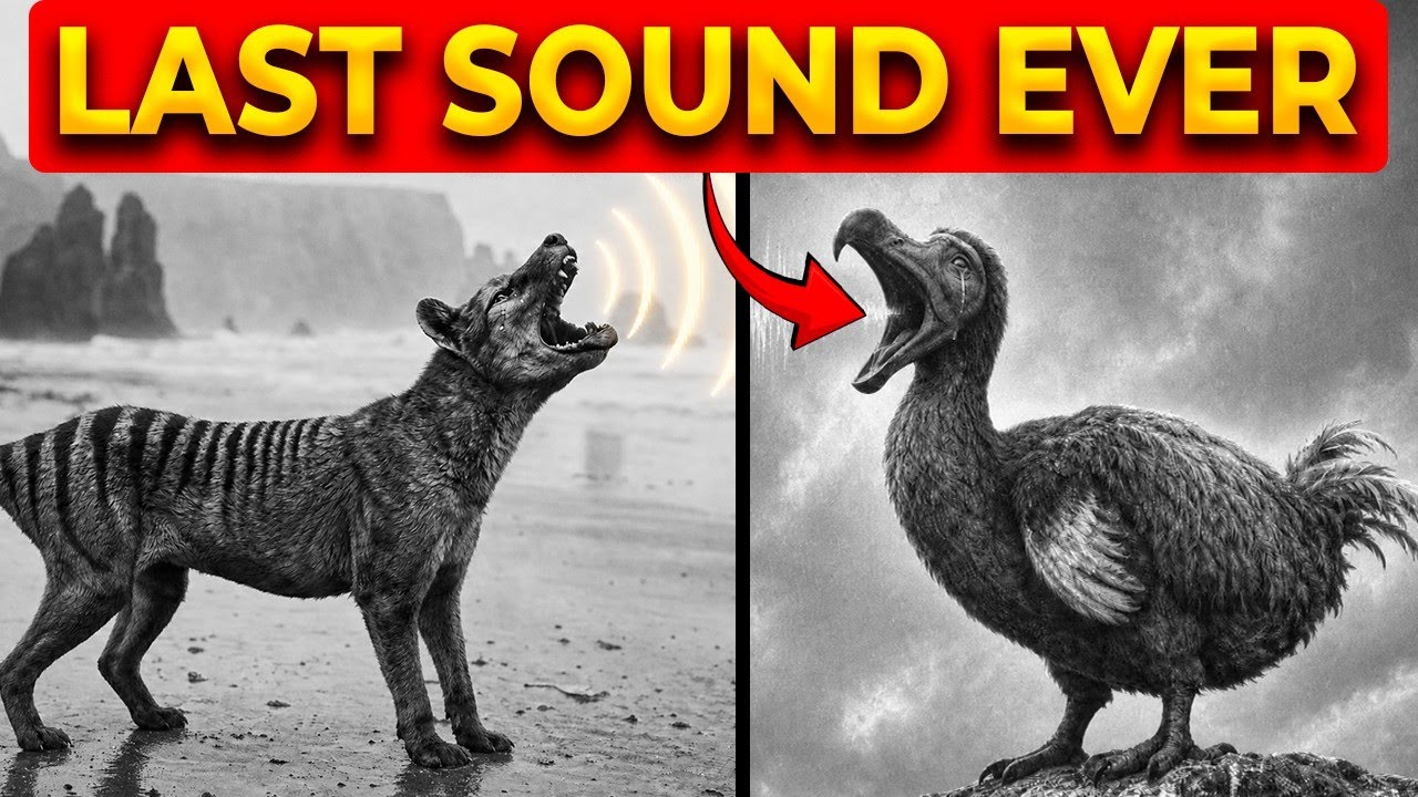 7 Final Recordings of EXTINCT Animals