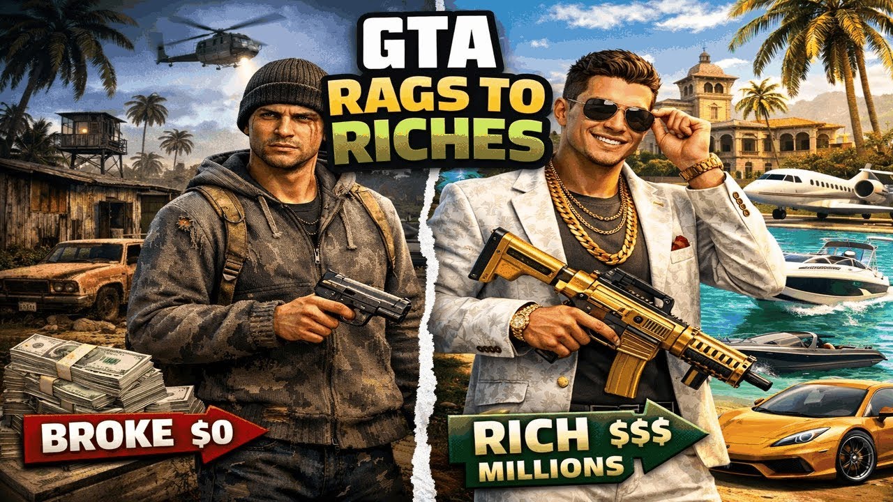 BEST HEIST in GTA V running up racks!!