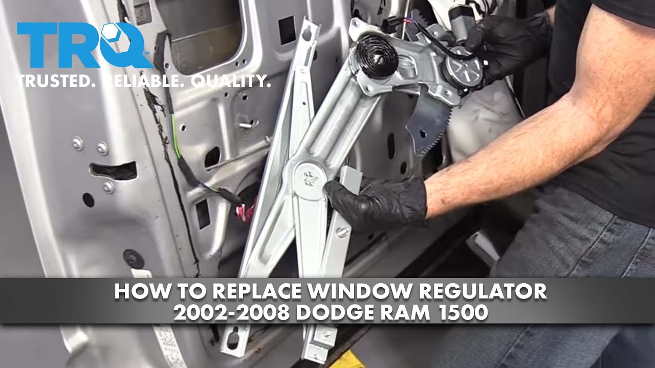 How to Replace Window Regulator 2002-08 Dodge RAM 1500