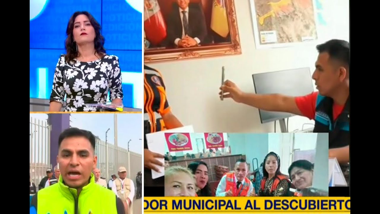 Alcalde de Ate expone a su trabajador que cobraba por licencias: 