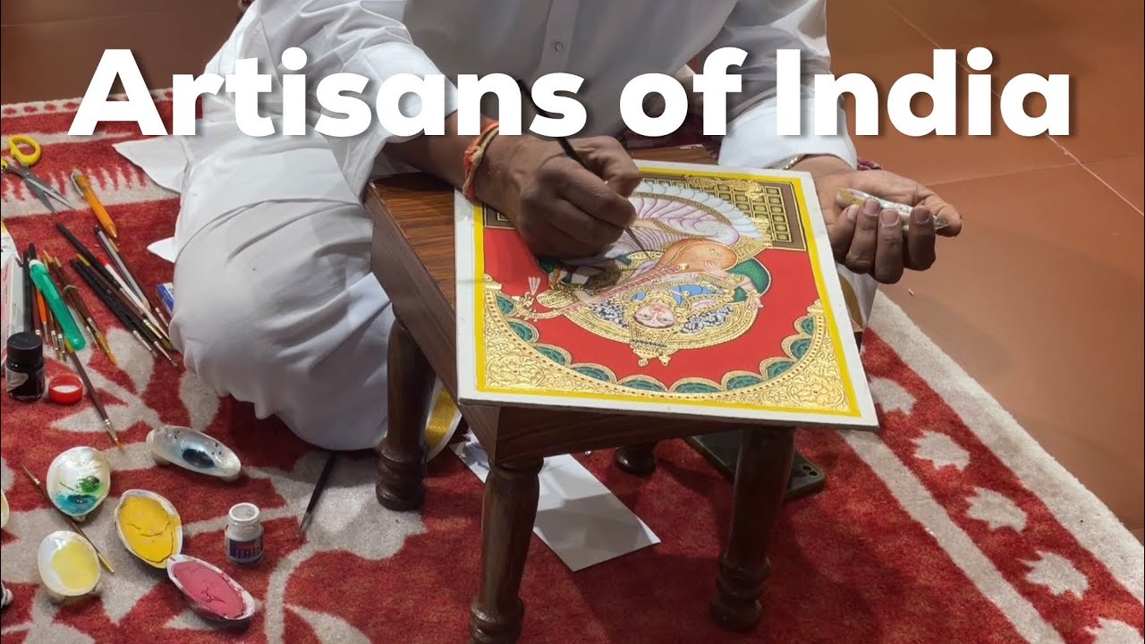 Artisans at NMCAA in Mumbai