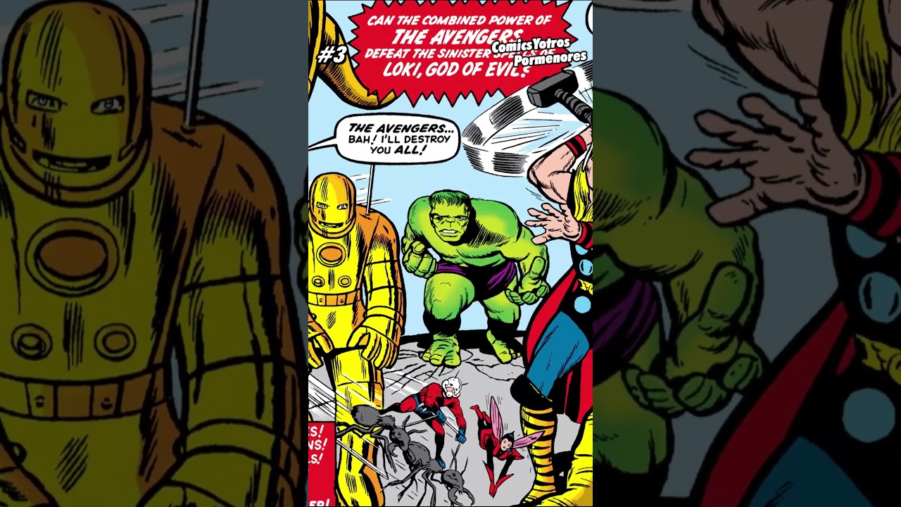 DIFERENCIAS que tienen Los Vengadores del UCM a los COMICS | #Shorts