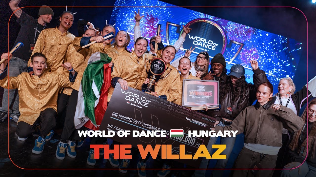 THE WILLAZ | 1st Place Jr. Team Division | World of Dance Hungary 2025 | #wodhungary25