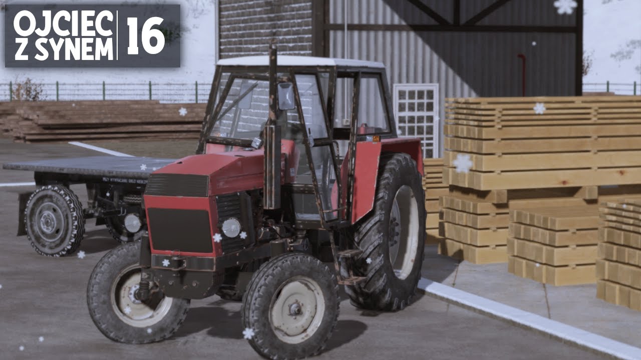 Wycinamy drzewa na nowe burty do przyczepy (odc.16) Ojciec z Synem [FS22]