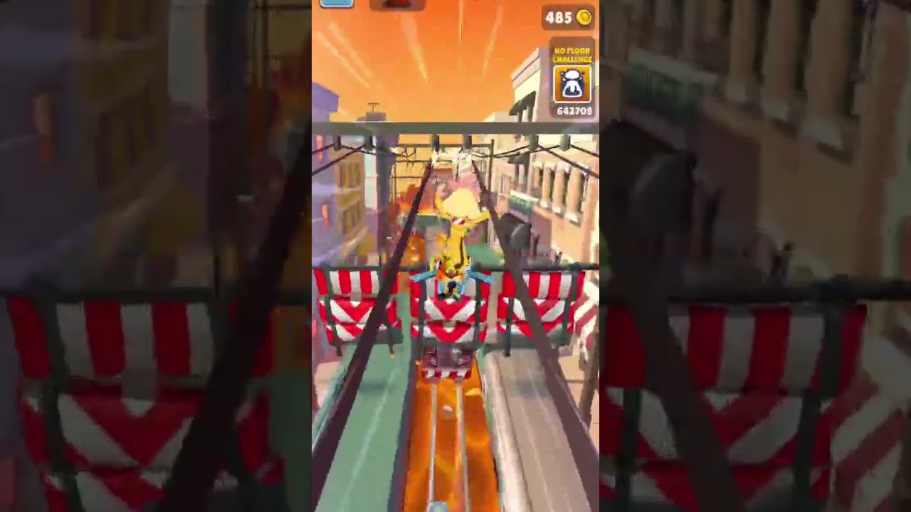 Subway Surfers with the Kill Bill outfit 