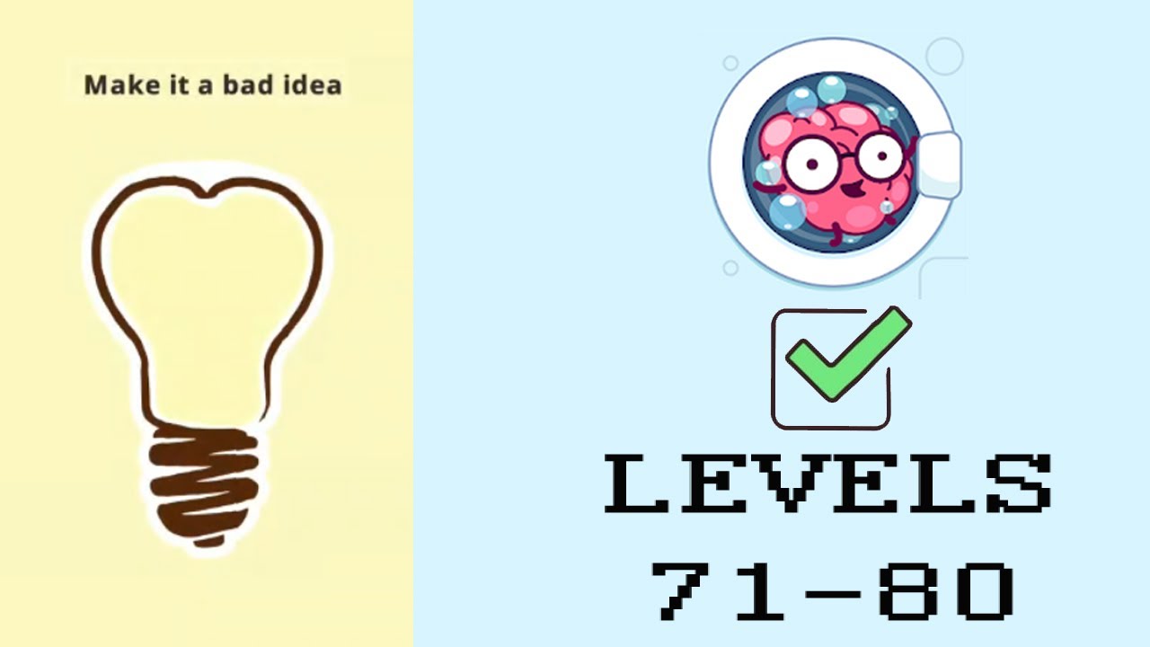Brain Wash Game All Levels 91 - 99 Next Levels
