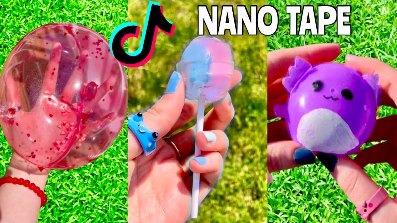 DIY NANO TAPE BALLOON & NANO BUBBLE SQUISHMALLOWS! 😱🫧 How to Make a Nano Tape Squishy Compilation