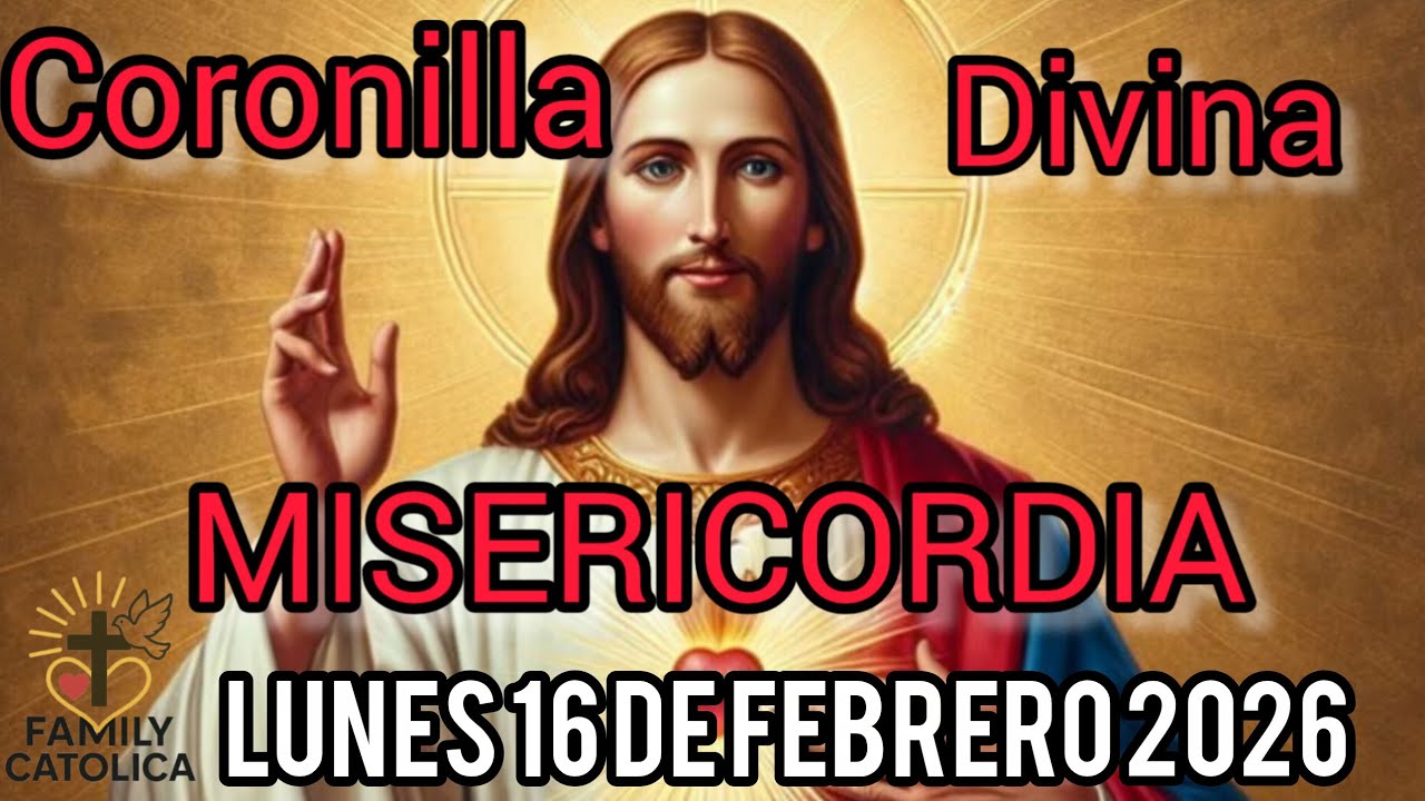 Divina 😇 Misericordia ♥️ de Hoy Lun 16/02/2026. ( Familycatolica)#Divina 😇 #misericordia ♥️#amor ❤️