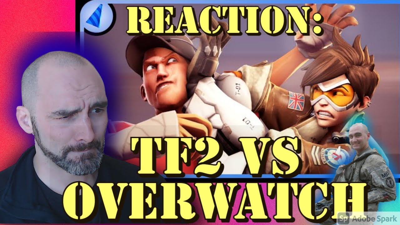 Overwatch против TF2 [SFM] (реакция ветерана боя)