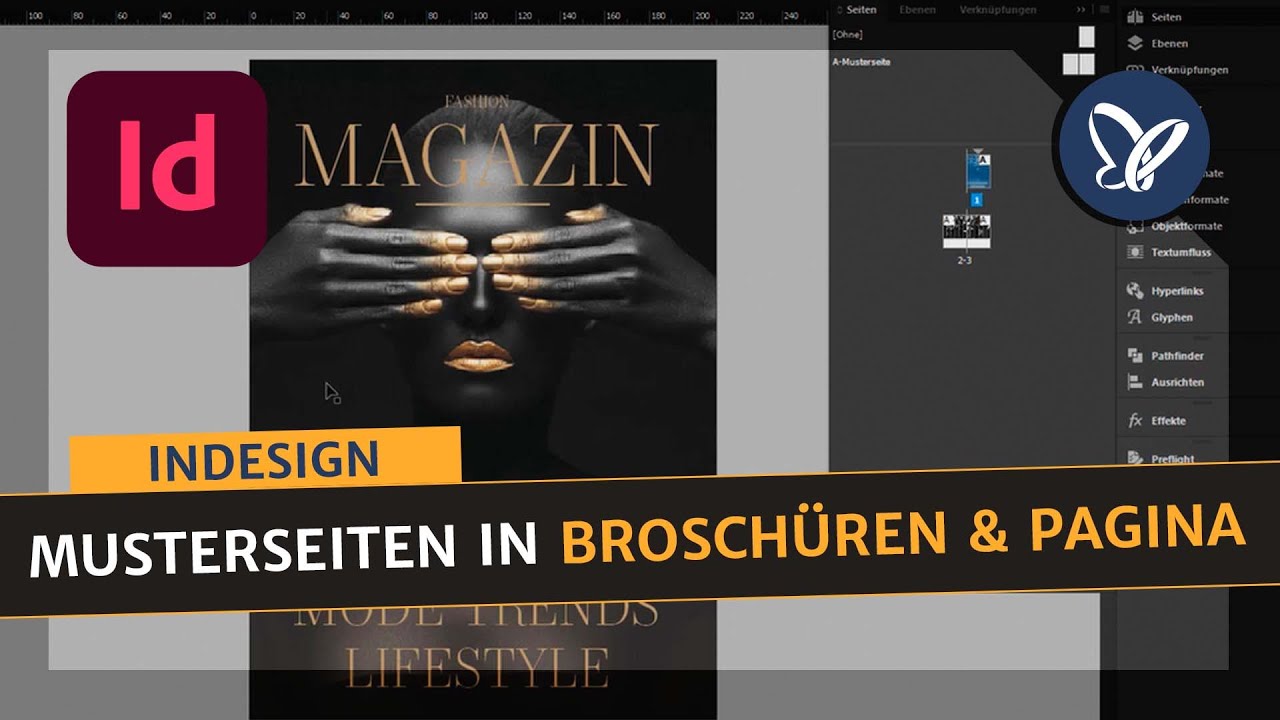 InDesign-Tutorial: Musterseiten in Broschüren und Pagina