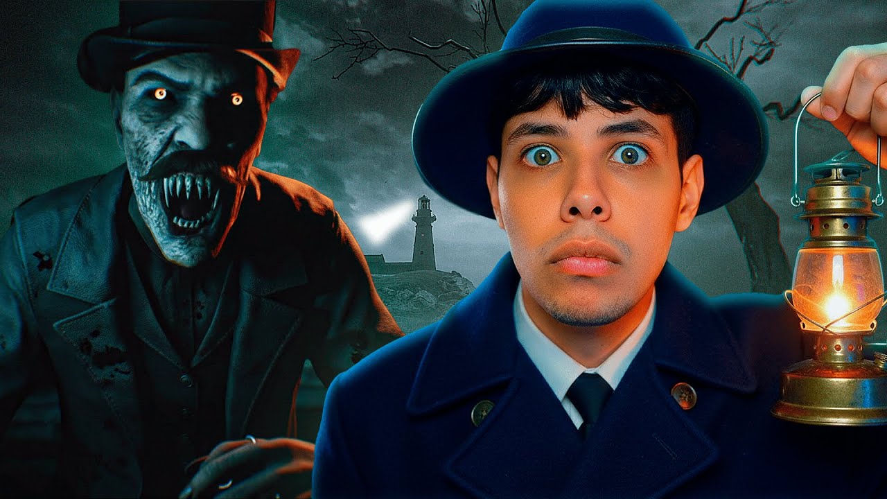 FUI TRABALHAR EM UM FAROL MAL ASSOMBRADO! | The Lightkeeper