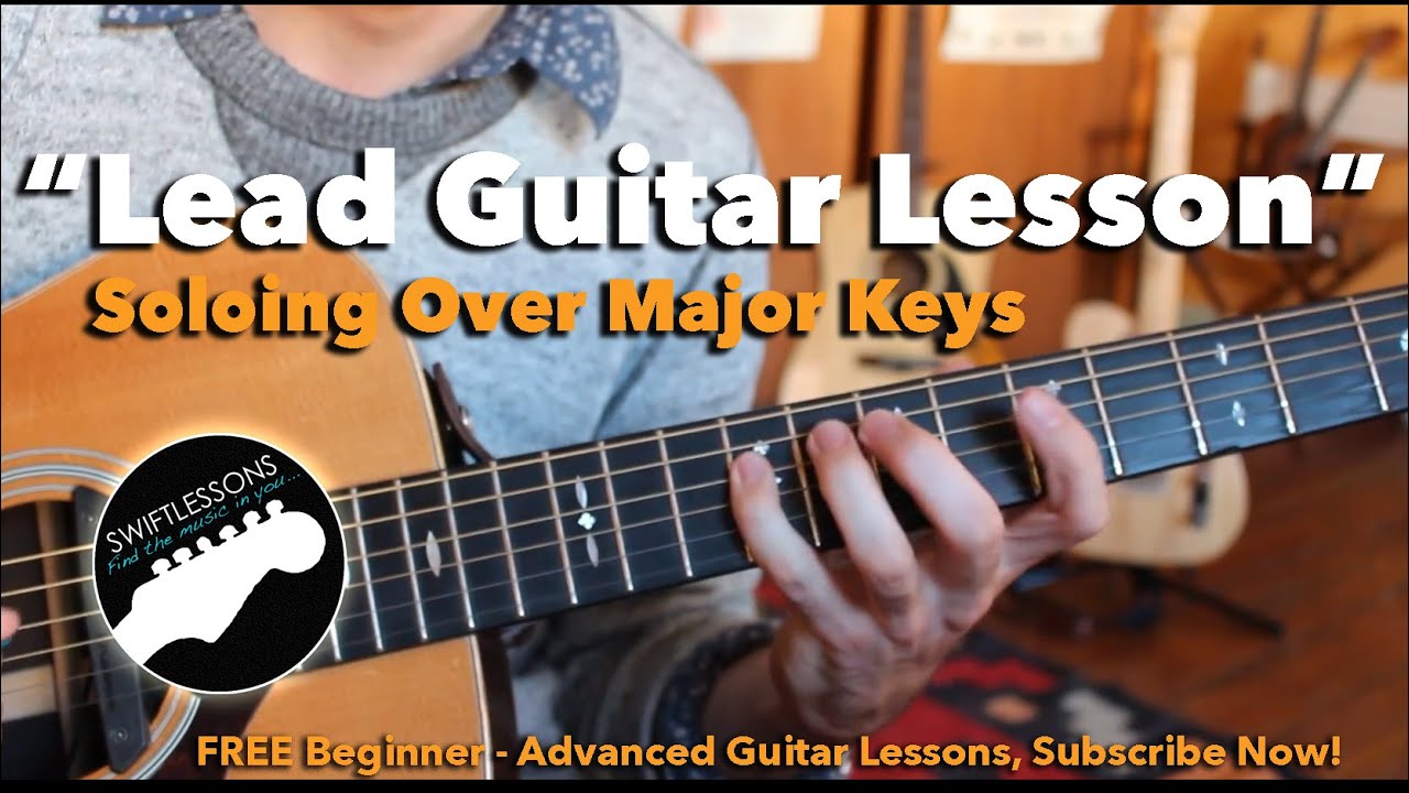 Major Lead Guitar Tricks - Soloing over Major Keys Guitar Lesson