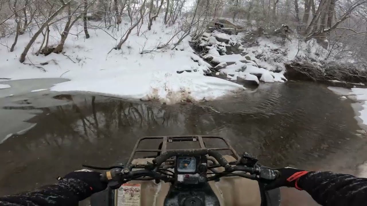 1999 Suzuki King Quad 300 - Snow Crawlin