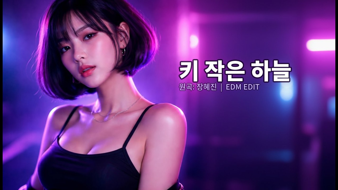 키 작은 하늘 (원곡: 장혜진) | EDM EDIT | Emotional Korean Sunset Vibe