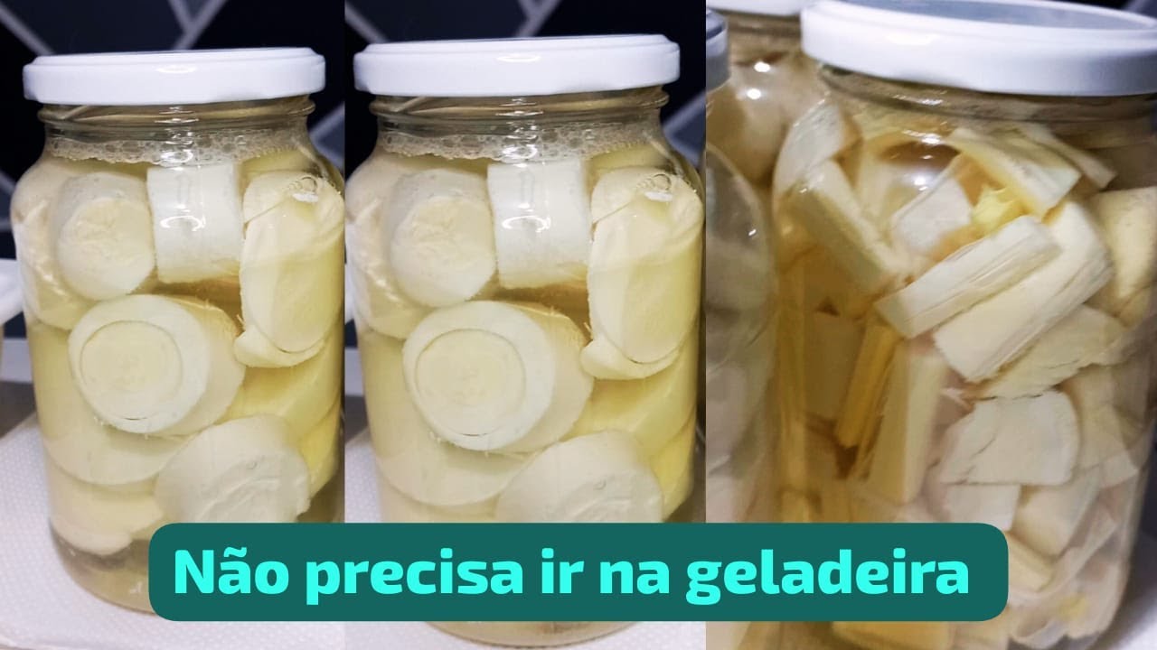 AULA COMPLETA DE COMO CONSERVA PALMITO EM VIDRO POR 2 ANOS - CONSERVA DE PALMITO PUPUNHA