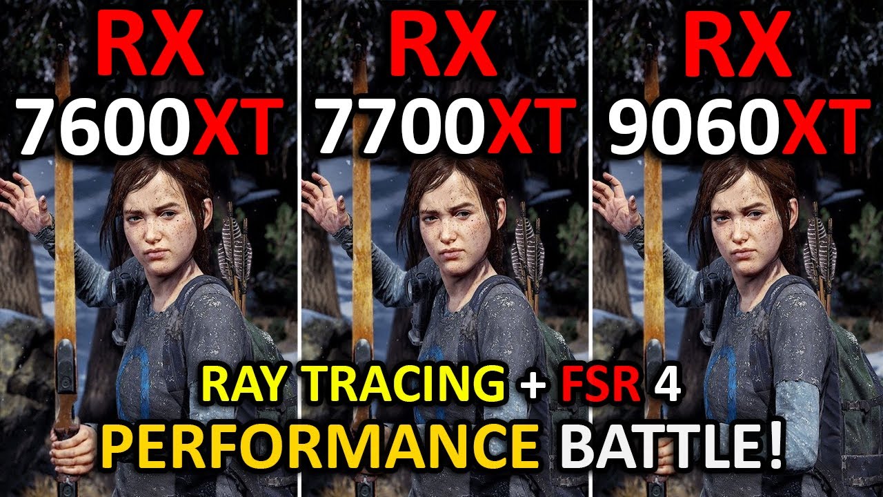 RX 9060 XT vs RX 7700 XT vs RX 7600 XT | Performance Battle! | 1080p, 1440p | RT / FSR 4 | 2025