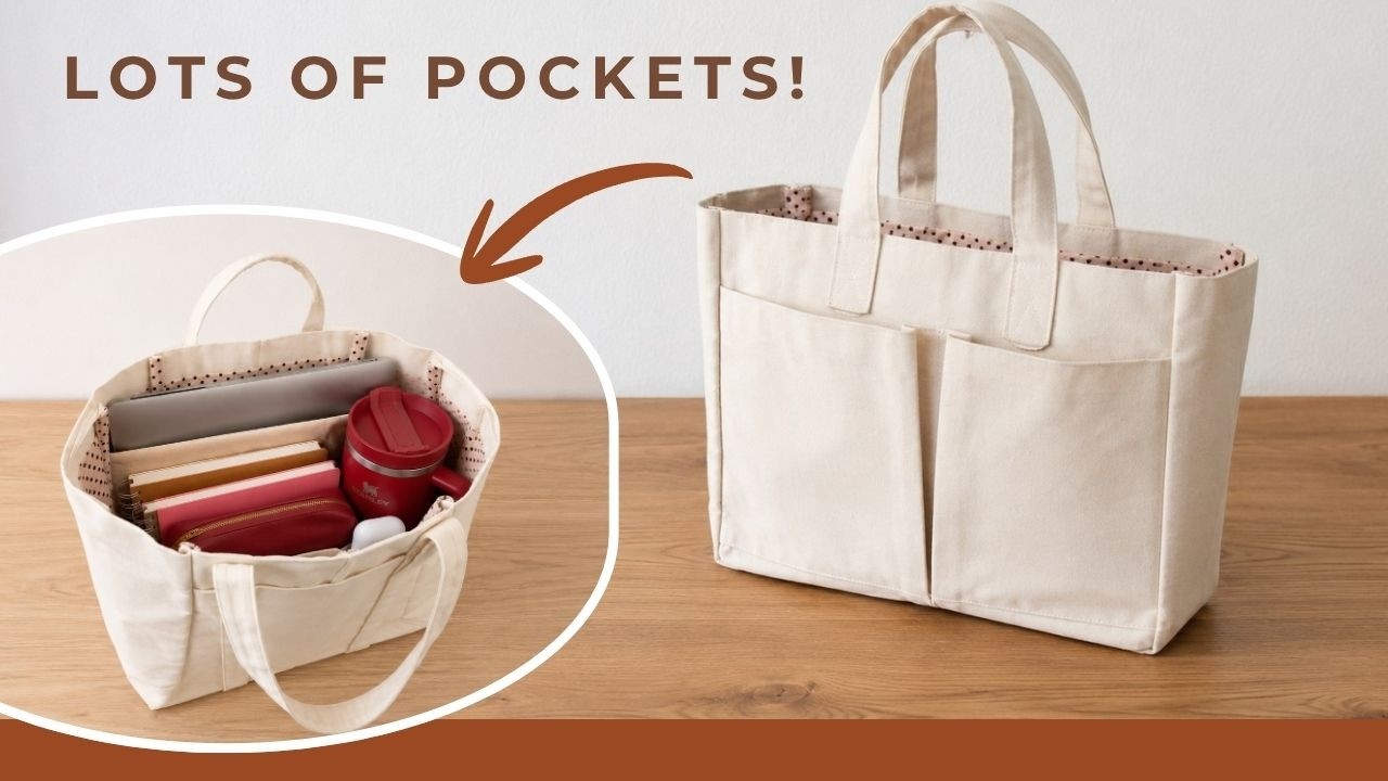 How to Sew a tote Bag Simple and So Fast | Easy DIY