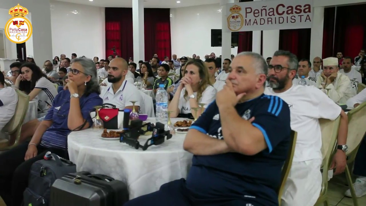 Peña Casa Madridista La Duodecima à Casablanca 3 Juin 2017