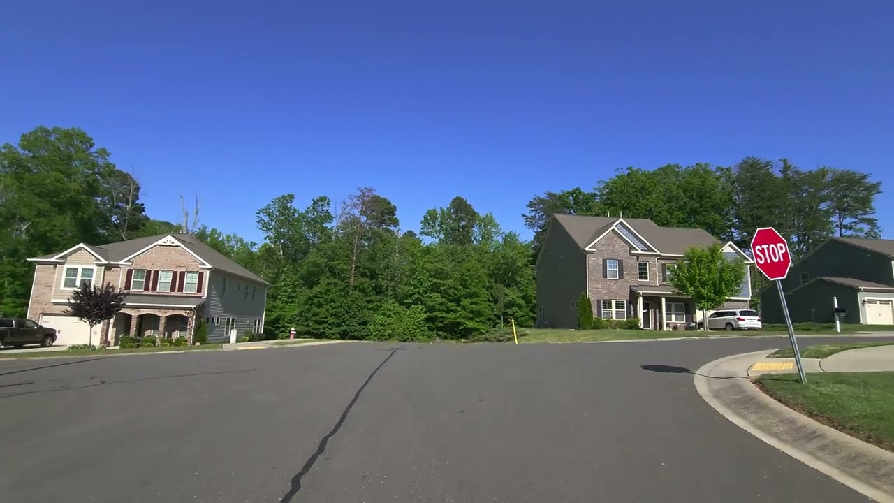 MEBANE NC USA DRIVING 4K HDR