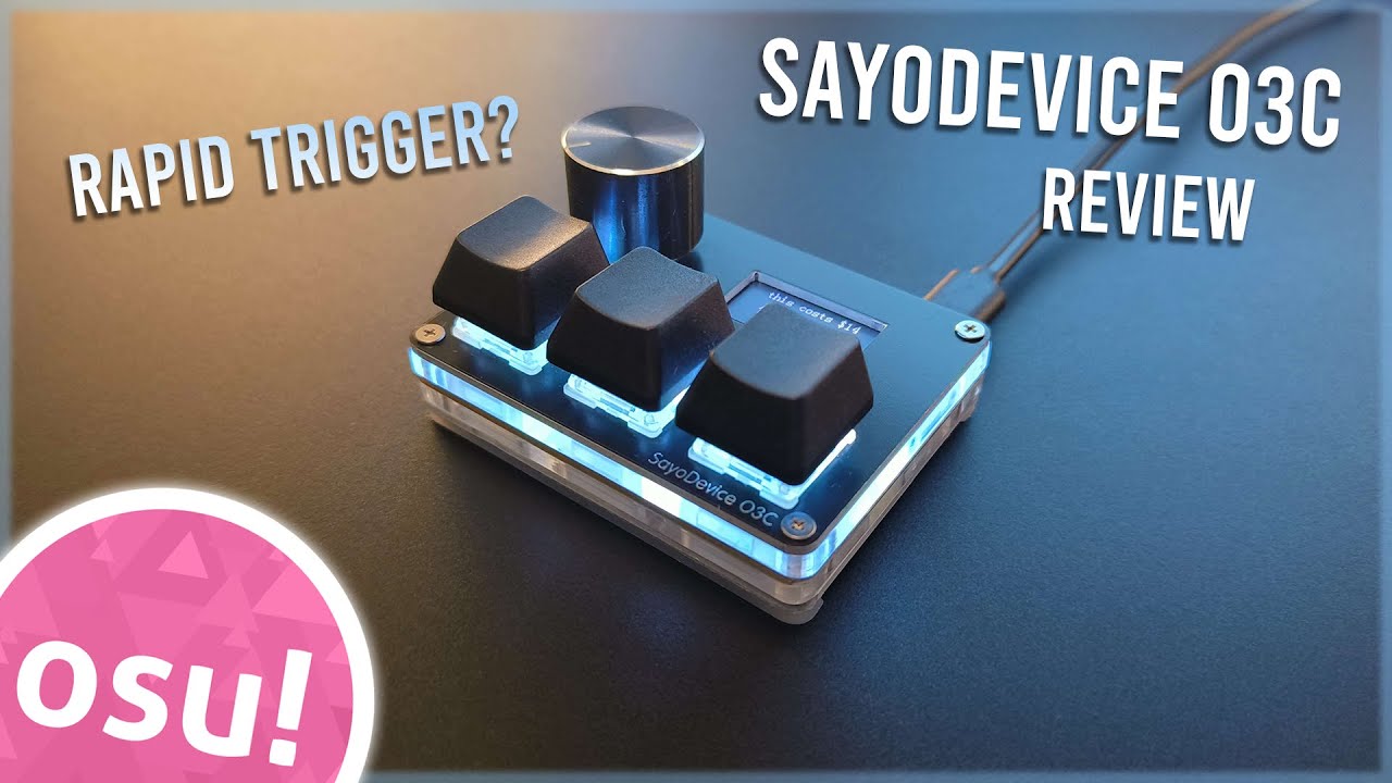 $14 Wooting Alternative | Sayobot O3C Rapid Trigger Keypad Review (Outdated)