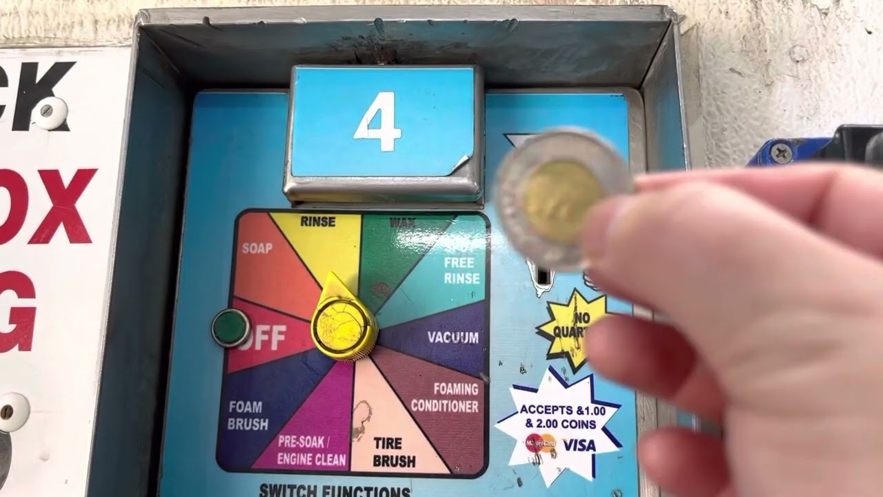 Self serve car wash in Canada