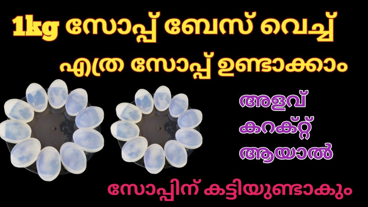 അളവും തൂക്കവും കറക്റ്റ് ആയാൽ സോപ്പിന് പിന്നെ എന്താ പ്രശ്നം/ 1kg Aloe Vera Soap Making🥰❤️