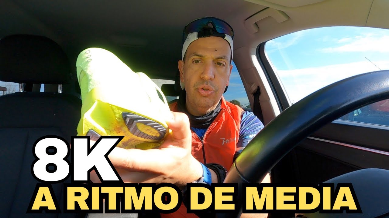 Test de 8k a 10 días de la Media Maratón de Murcia, lo que dicen los datos.
