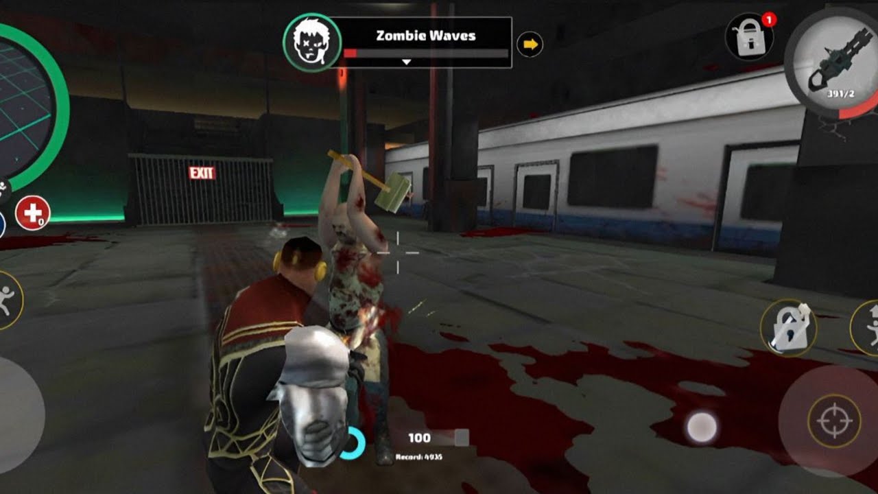 Rope hero vice Town 1 de zombi bossu yendim hemde 3 kere