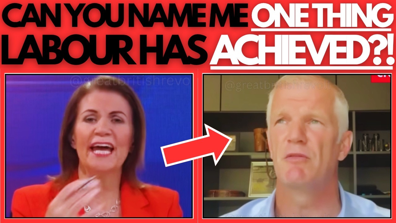 Julia Hartley-Brewer NISZCZY posła Partii Pracy za atak na Nigela Farage'a!