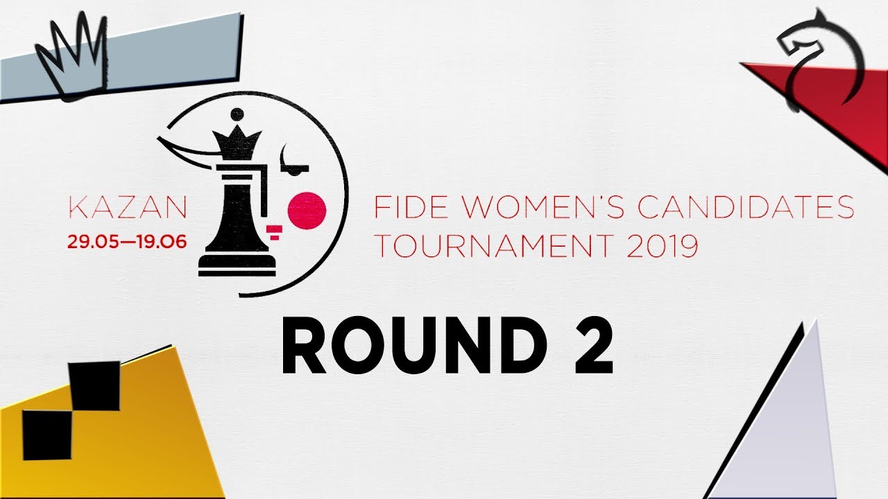 FIDE Women's Candidates Tournament 2019. Round 2.