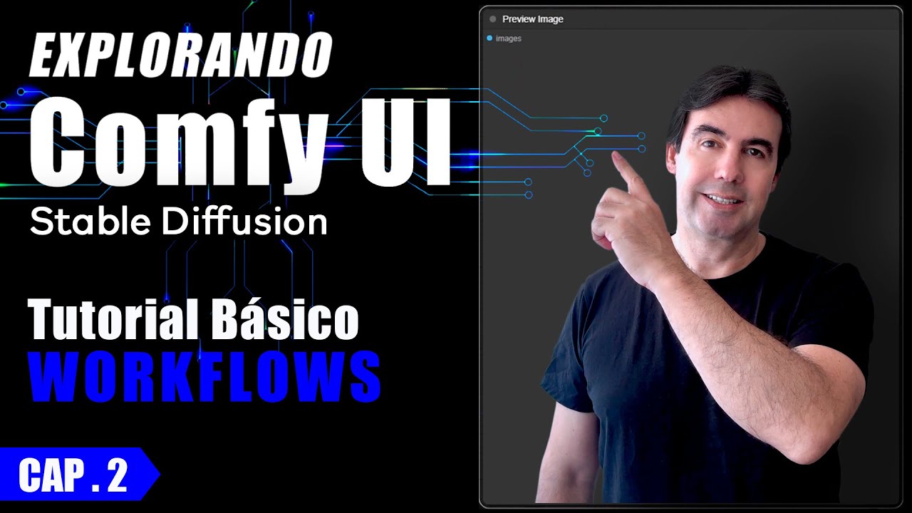 🟩 2 - ComfyUI para Stable Diffusion  - Tutorial básico, paso a paso