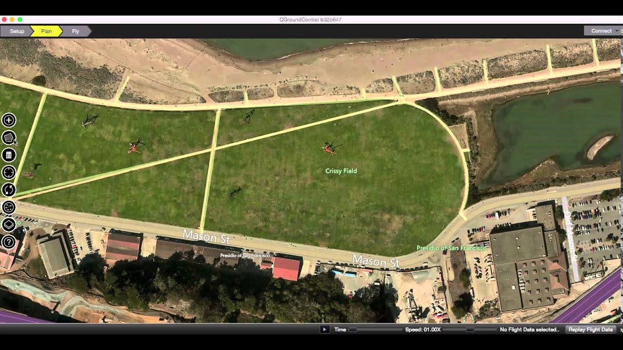 QGroundControl Coverage Planner (work in progress)
