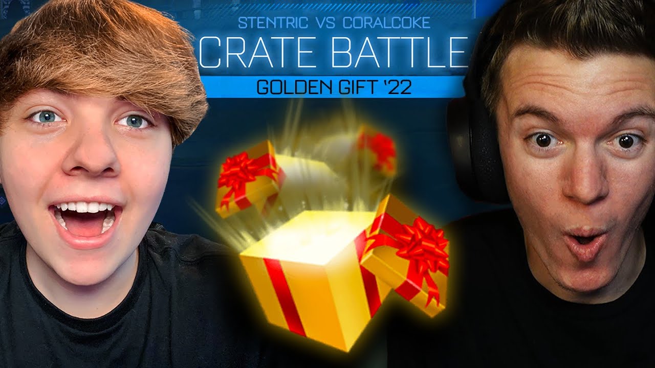 *NEW* GOLDEN GIFT '22 CRATE BATTLE IN ROCKET LEAGUE!