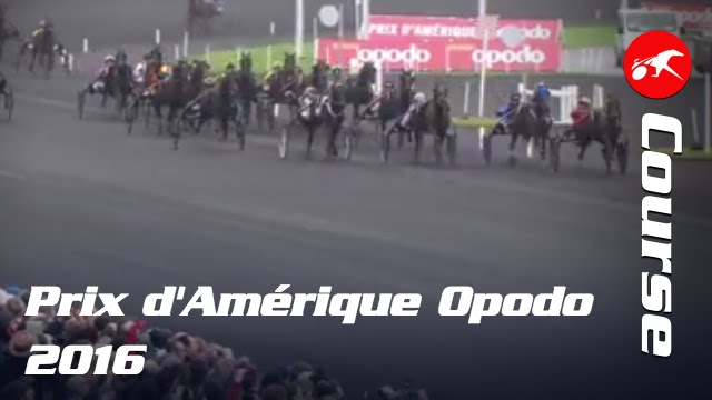 Prix d'Amérique Opodo 2016 - La Course, Bold Eagle triomphe !
