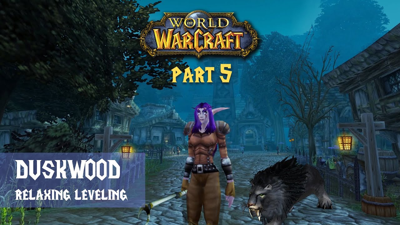 Classic WoW 🌲 Nostalgic Leveling Journey #5  Duskwood (No-Talking ASMR, Mouse Clicking)