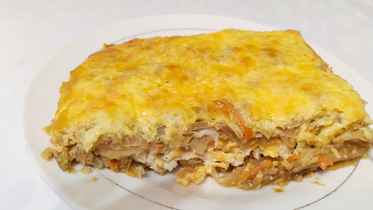 Вкуснее, чем вы думаете! Запеканка из капусты с куриным фаршем !!!
