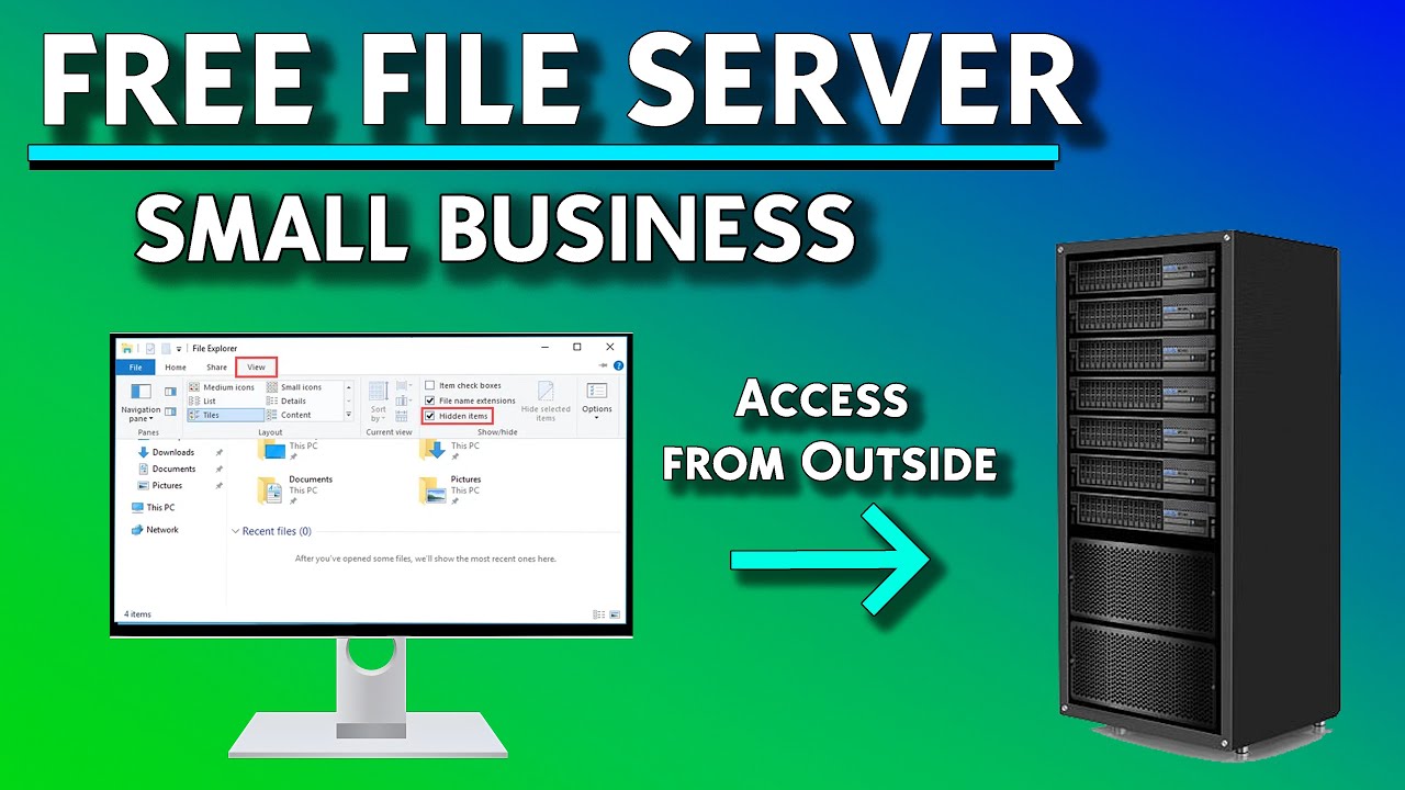 Build FREE File Server on Windows 11 for Small Business and Access From Anywhere