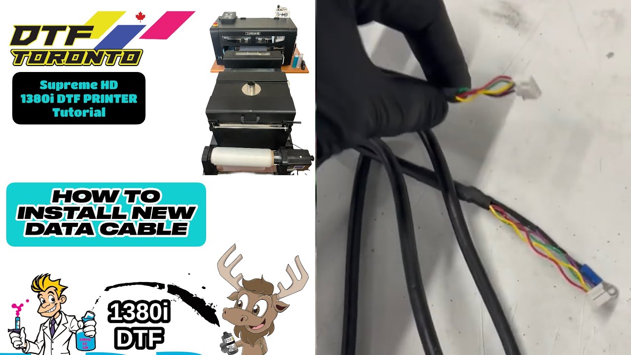 How to Install new Data in Cable (1380i)