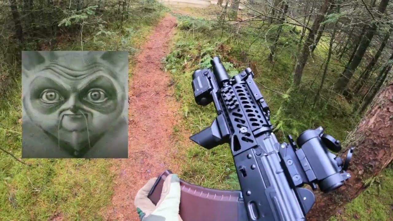 Airsoft Gameplay &ndash; Casual Saturday at &Aring;sg&aring;rd Airsoft (GoPro Filming Test )