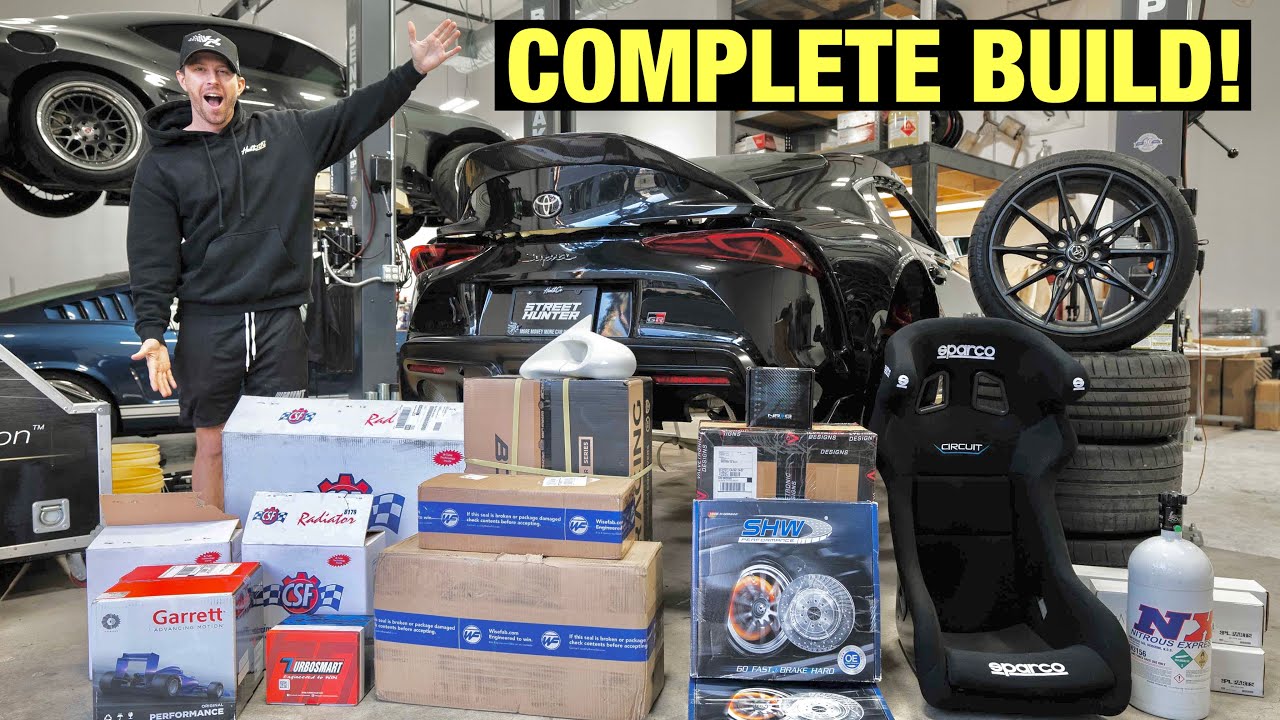 Building My Supra into a Competition Drift Car Ep.3 - Installing NEW Parts!