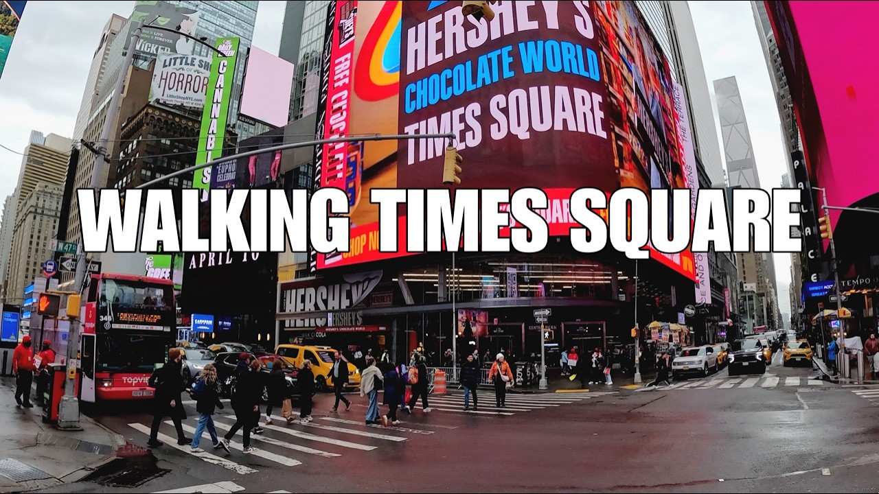 Times Square Walk NYC | March 16, 2026 | Real Street Life in New York City